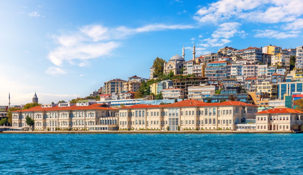 coast istanbul with cihangir mosque bosphorus turkey scaled 1