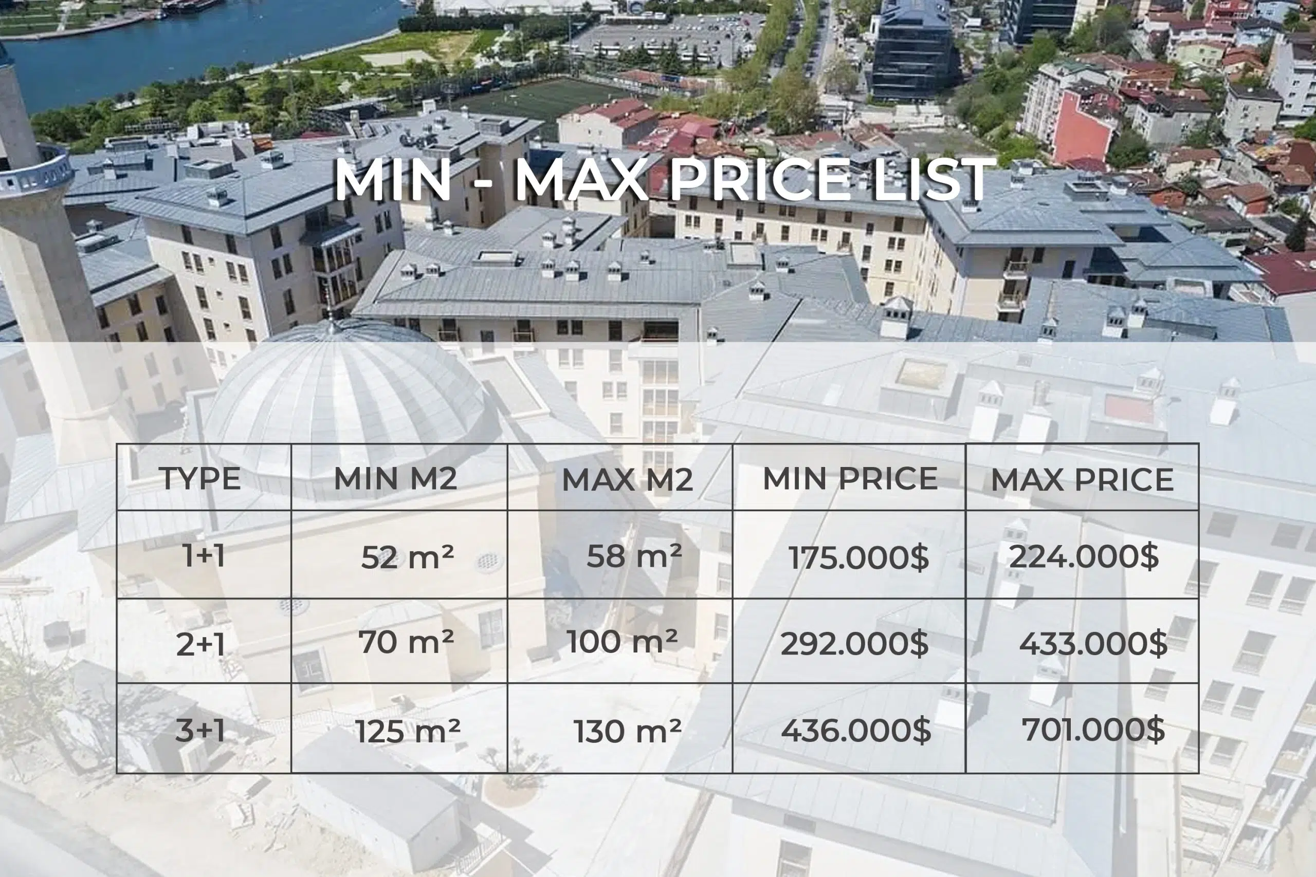 Beyoglu Apartments For Sale 1 yeni price list scaled
