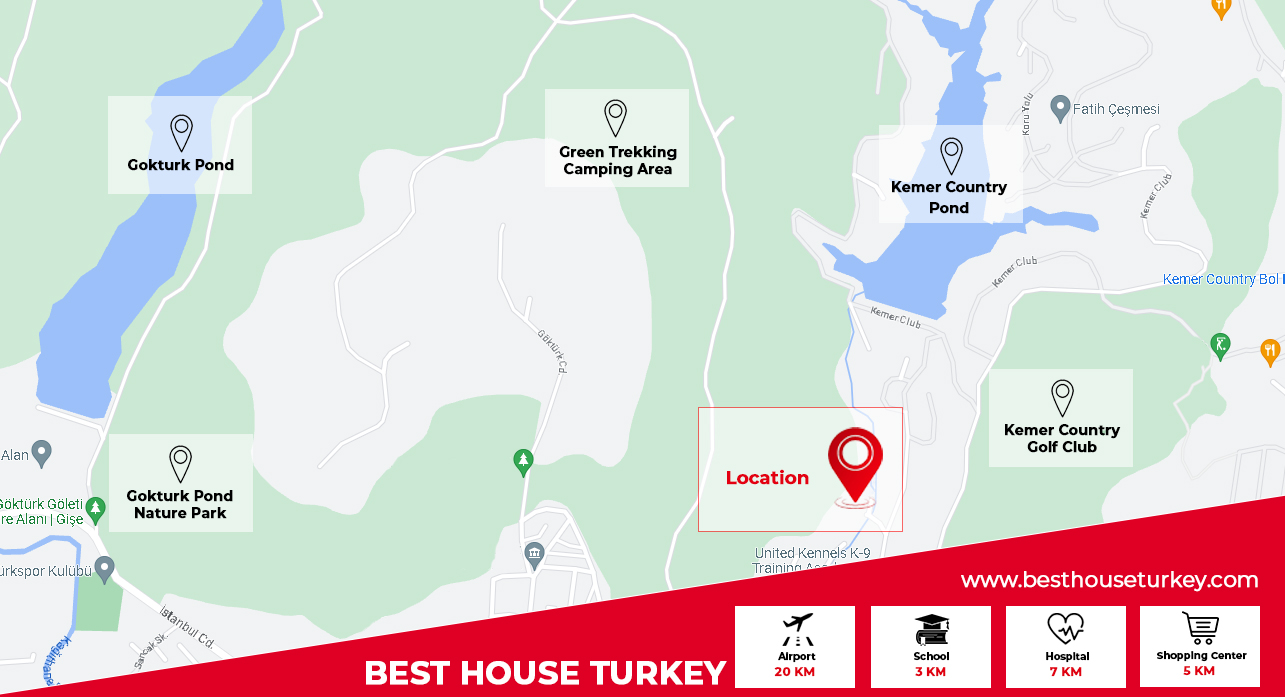 Luxury Property for sale in Istanbul – Gokturk location