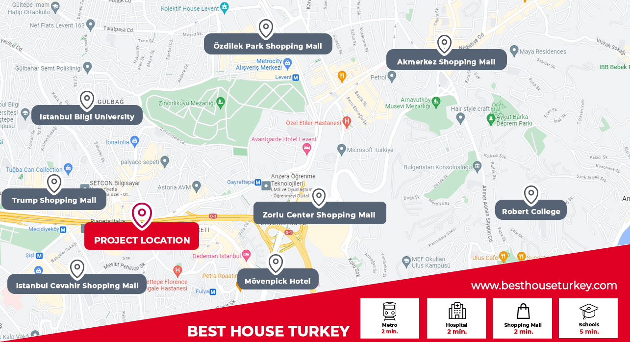 besthouse projeler Quasar Istanbul Apartment For Sale