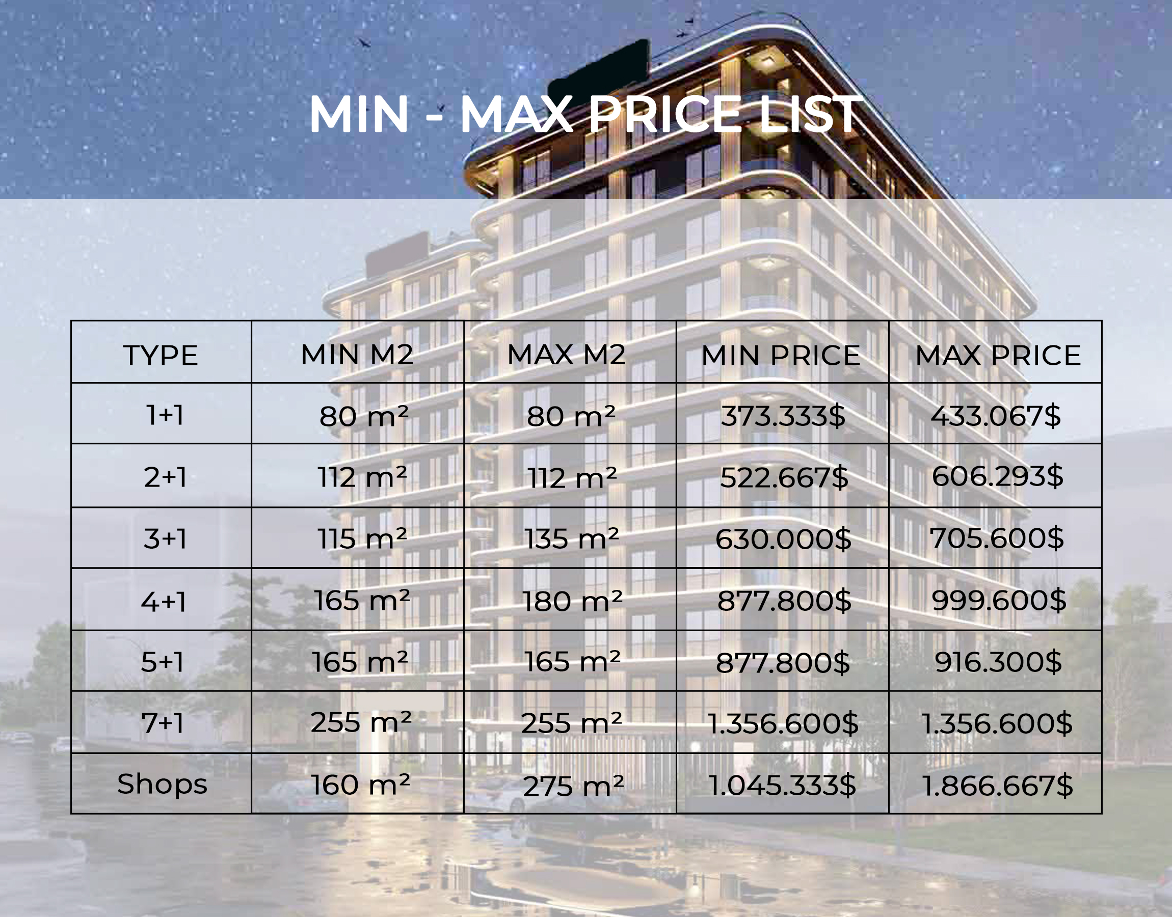 PRICE LIST UZUN kopya