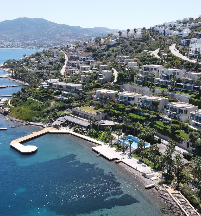 Bodrum villa with private beach for sale 11
