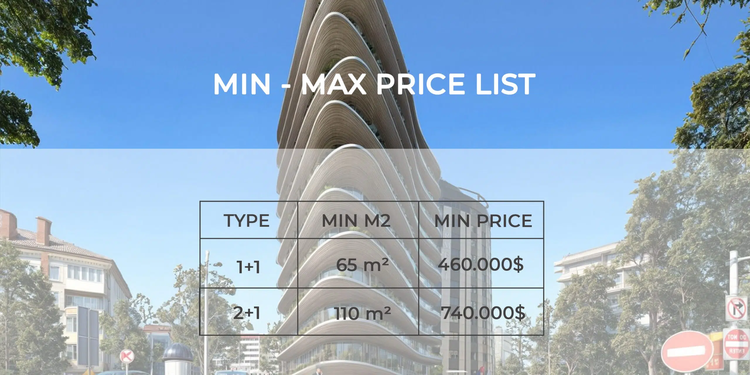 Central location apartment for sale in Istanbul 1 price list 2 scaled