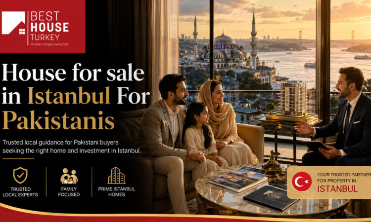 House for sale in istanbul for Pakistani