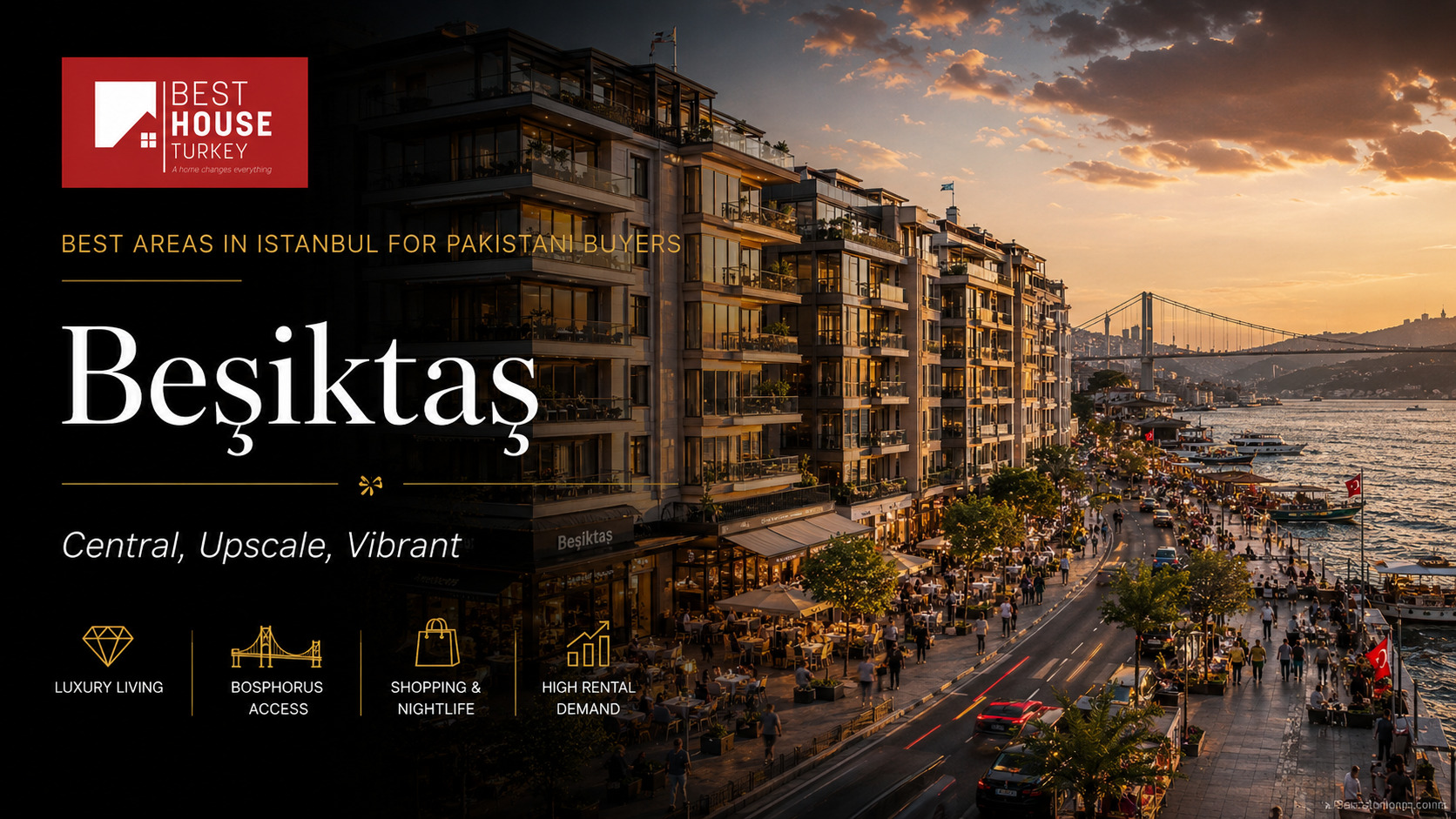 House for sale in istanbul for Pakistani Besiktas