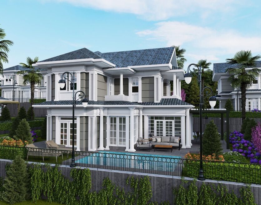 West Hill Villas For Sale in Bahcesehir 55