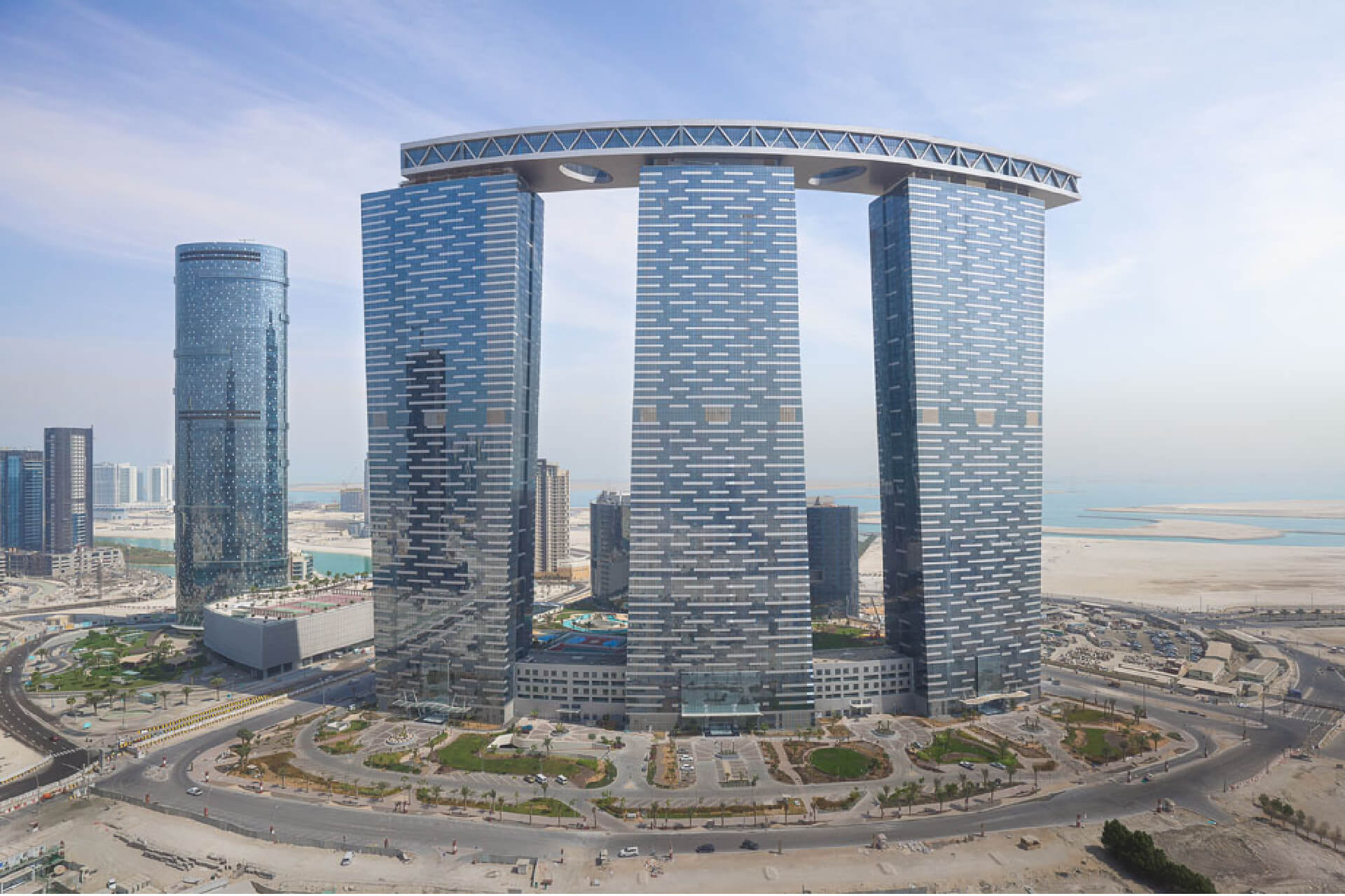The best construction companies in Dubai 2025 21 Al Reem Island towers Abu Dhabi
